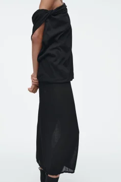 COS Maglieria | Completi>GONNA TRASPARENTE IN MAGLIA